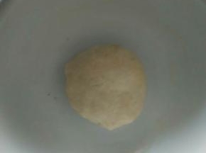 揉成光滑的面团，盖上保鲜膜进行发酵