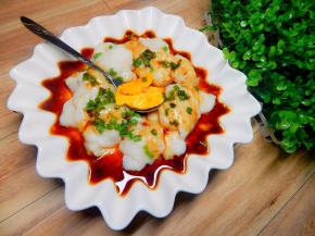 蒸好的放一些生抽