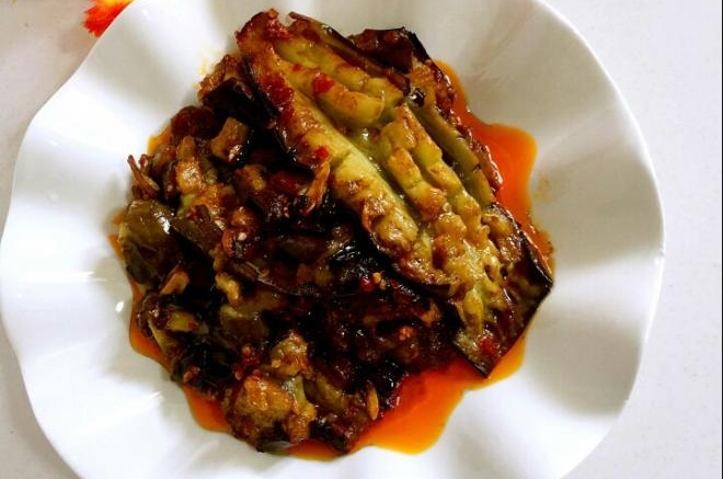 豆瓣酱烧茄子