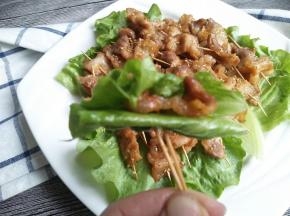 肉和生菜绝配