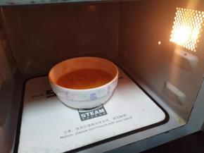 微波炉加热2分钟