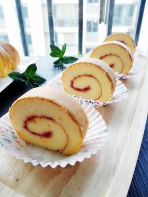 打开油纸，切片食用