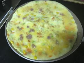 掀开盖子看看，凝固了即可。