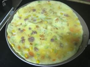 掀开盖子看看，凝固了即可。