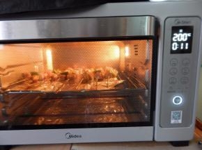 200度先烤15分钟