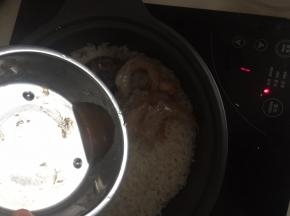 虾上也淋一些