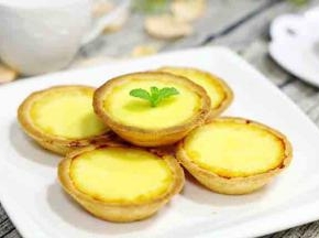 港式蛋挞外皮酥松。