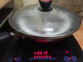 9. 以最高的火力蒸12分钟