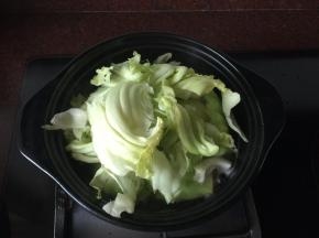 再加入大菜的嫩叶煲5-10分钟