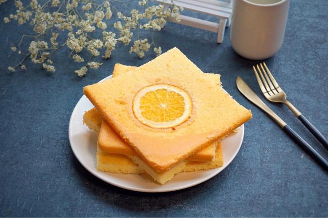 香橙蛋糕片