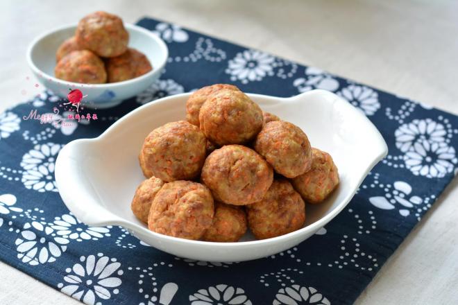 无油猪肉豆腐丸子