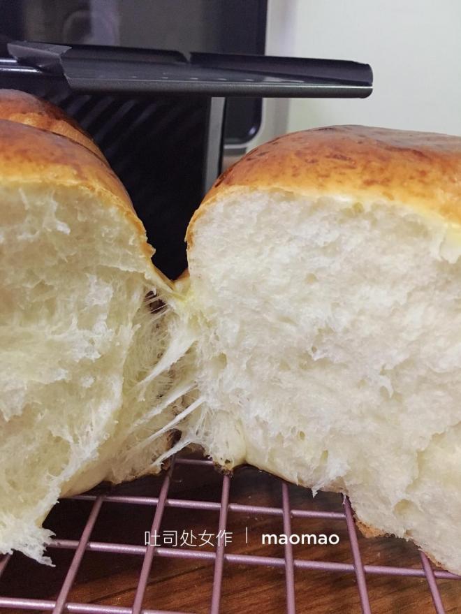 北海道吐司（直接法）#学厨黑金刚吐司盒试用#