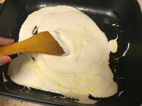 充分融合黄油和棉花糖。