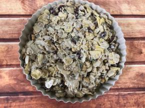 放入不粘模具。