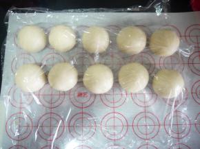 依次包好后静置20分钟