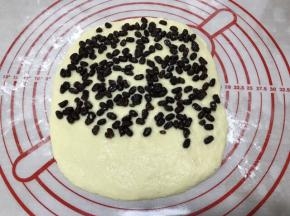 铺好蜜豆