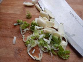 葱花切好
