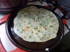 一面煎好翻面煎