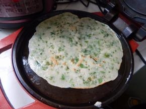 一面煎好翻面煎