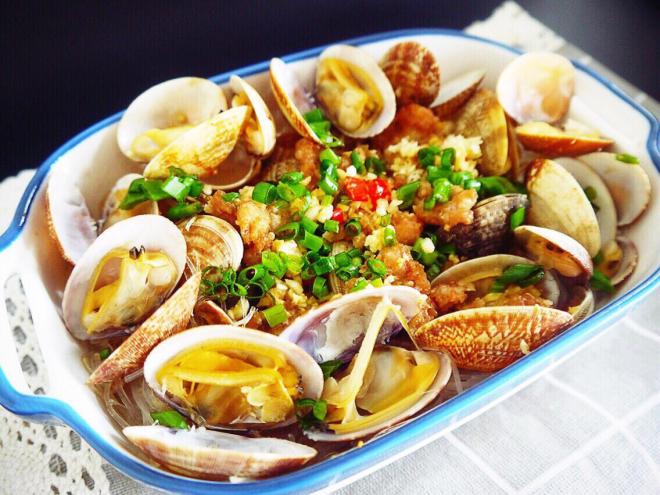 花甲螺肉末粉丝