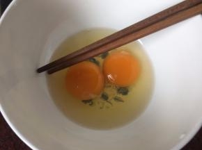 鸡蛋打散