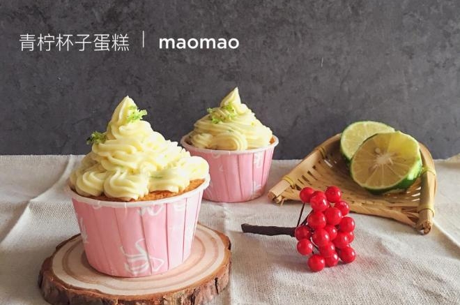 青柠杯子蛋糕