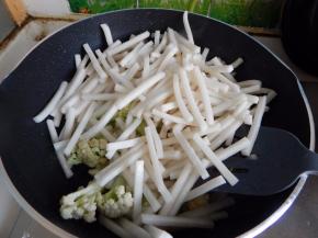 然后在加入年糕