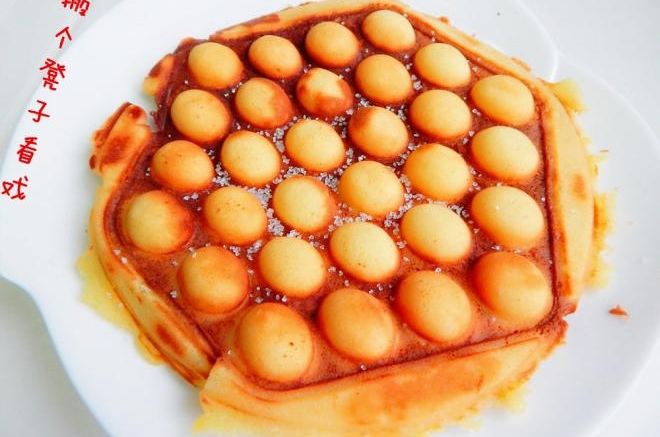 菠萝果酱鸡蛋仔