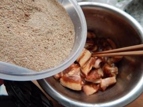 加入自己做的蒸肉粉