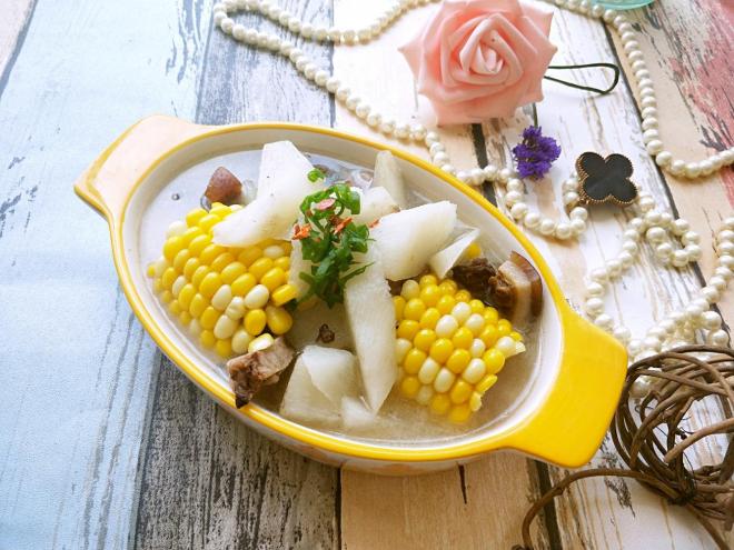 无油山药腊肉煲