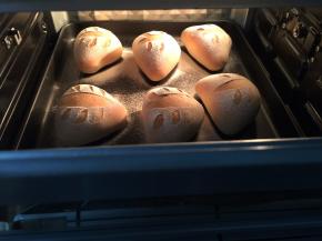 16. 出炉的状态，出炉时，把我家宝宝惊艳了一下，异口同声的说好美啊