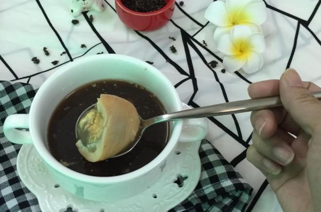 茶和鸡蛋跟咳嗽拉上了关系----铁观音茶炖鸡蛋