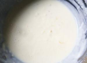 拌好放置一边，待面糊完全融合