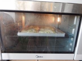 烤箱180度烤20分钟