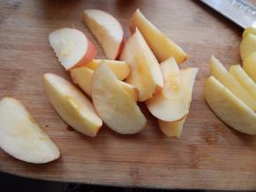 苹果切好