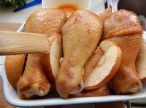 烤完刷上一层烤料在烤20分钟