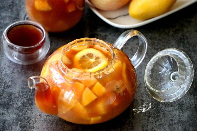 冷热皆宜的水果茶