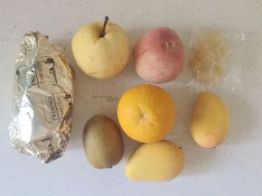 准备好大部分食材