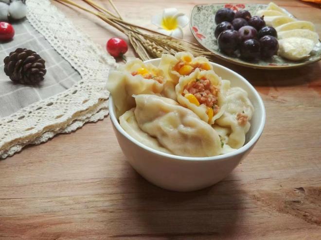 猪肉玉米馅饺子