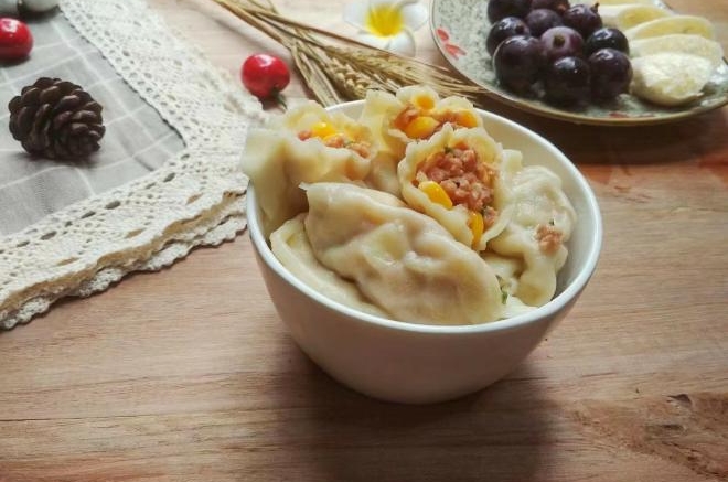 猪肉玉米馅饺子