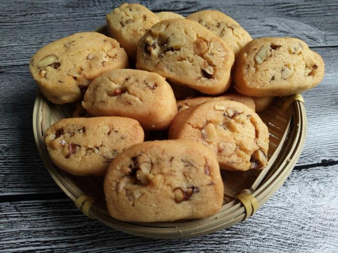 核桃仁年轮饼干