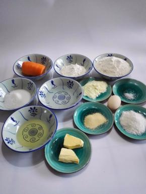 准备好原材料。