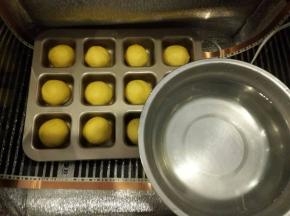 发酵箱或者烤箱里面放一碗热水，将模具放入，二发温度保持在38度，发酵到两倍大。