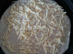 放上一层芝士
