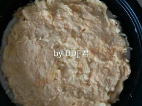 放上榴莲果肉