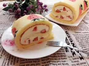 切去蛋糕两端不平整的头尾