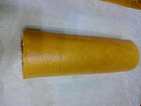 定型半小时后可以切片。也可以在中间夹入果酱、奶油、水果等。