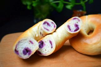 螺旋紫薯馅。