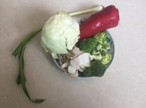 准备好材料