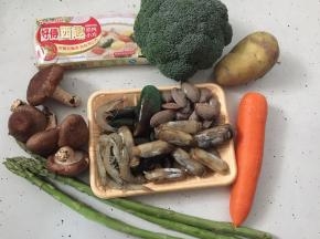 准备好材料